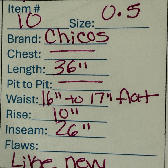 Chico's Perfect Stretch Ankle White Pants Size 0.5 - Picture 7 of 7